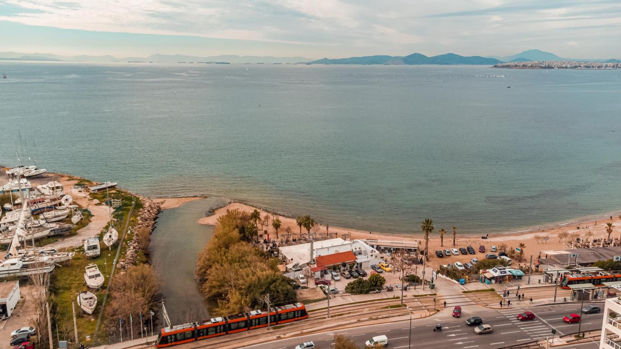 אתונה Lux Modern Apt Ανακαινισμένο Διαμέρισμα 150M Από Την Πλαζ 'Έδεμ' מראה חיצוני תמונה